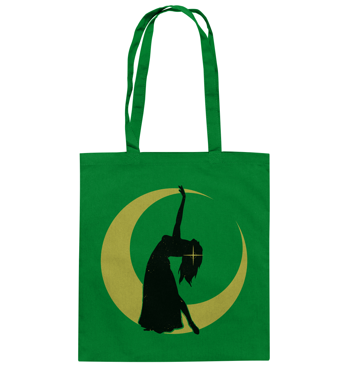 Baumwoll-Tasche „Tanz der Göttin“ 🌙💃✨