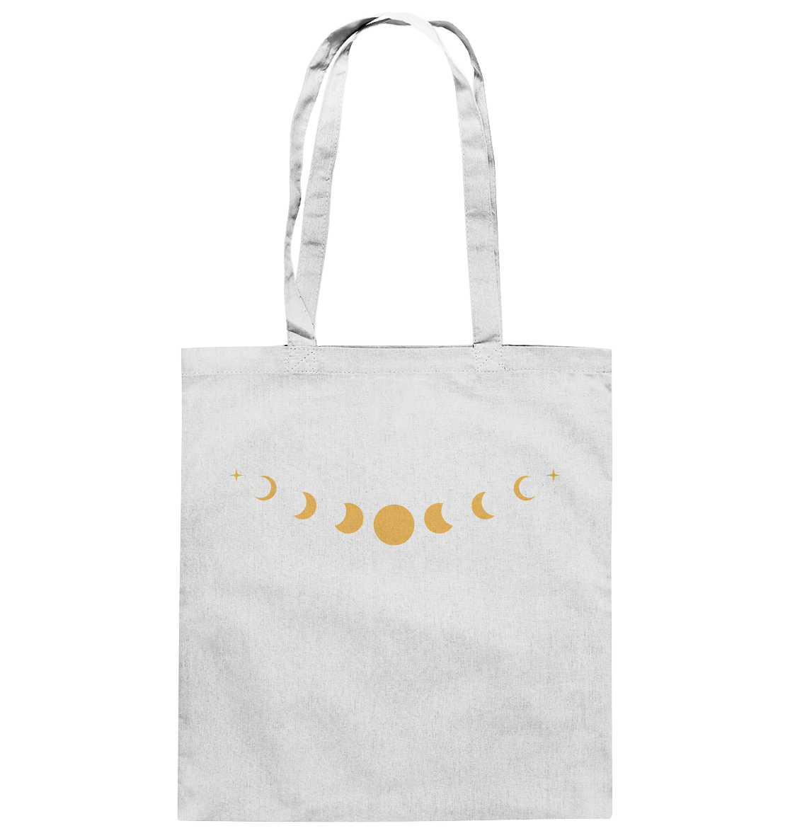 Baumwolltasche „Goldene Mondphasen“ 🌙✨💛