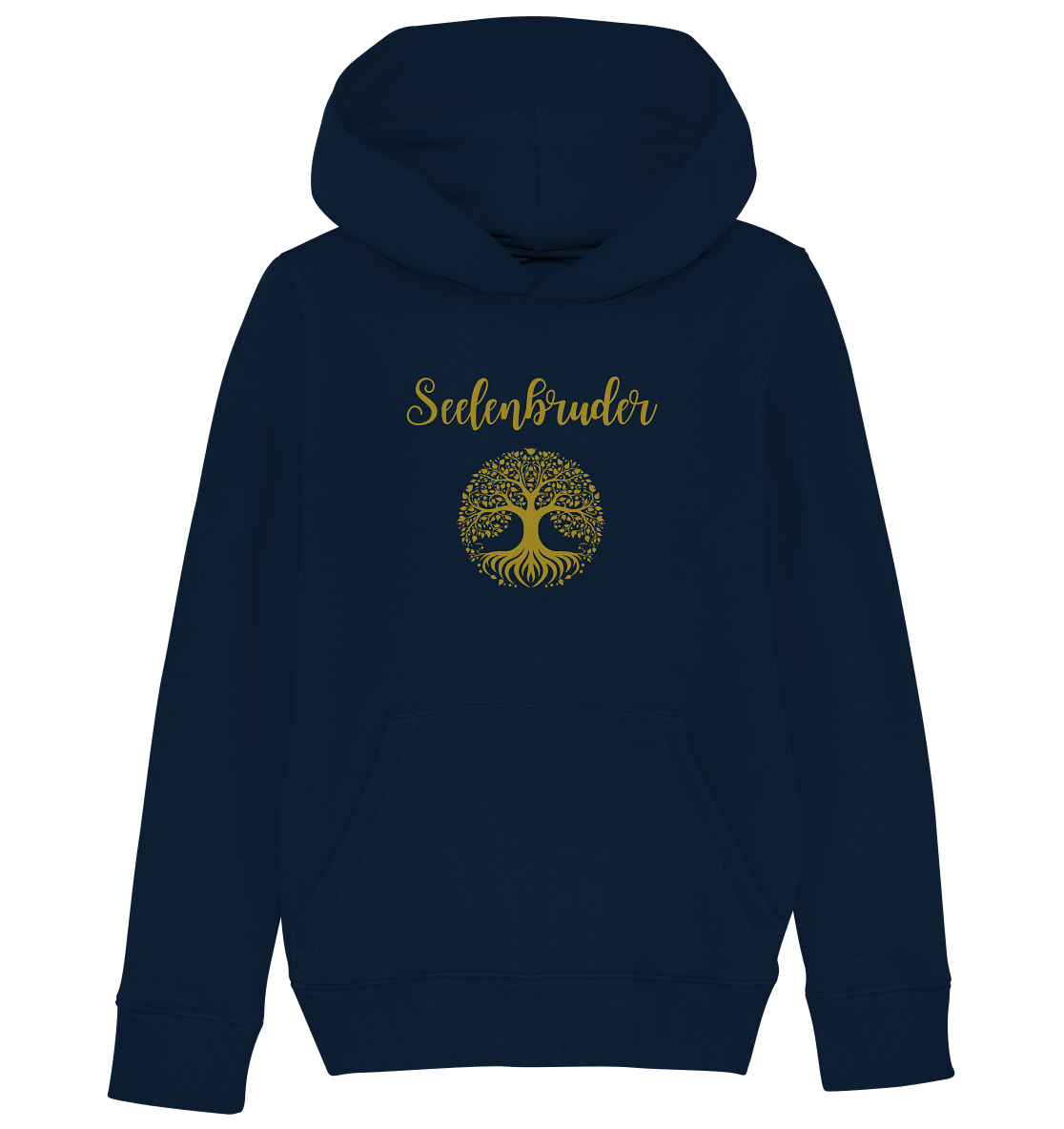 Kinder-Hoodie „Weltenbaum Yggdrasil“ – Lässig & Symbolstark 🌳✨