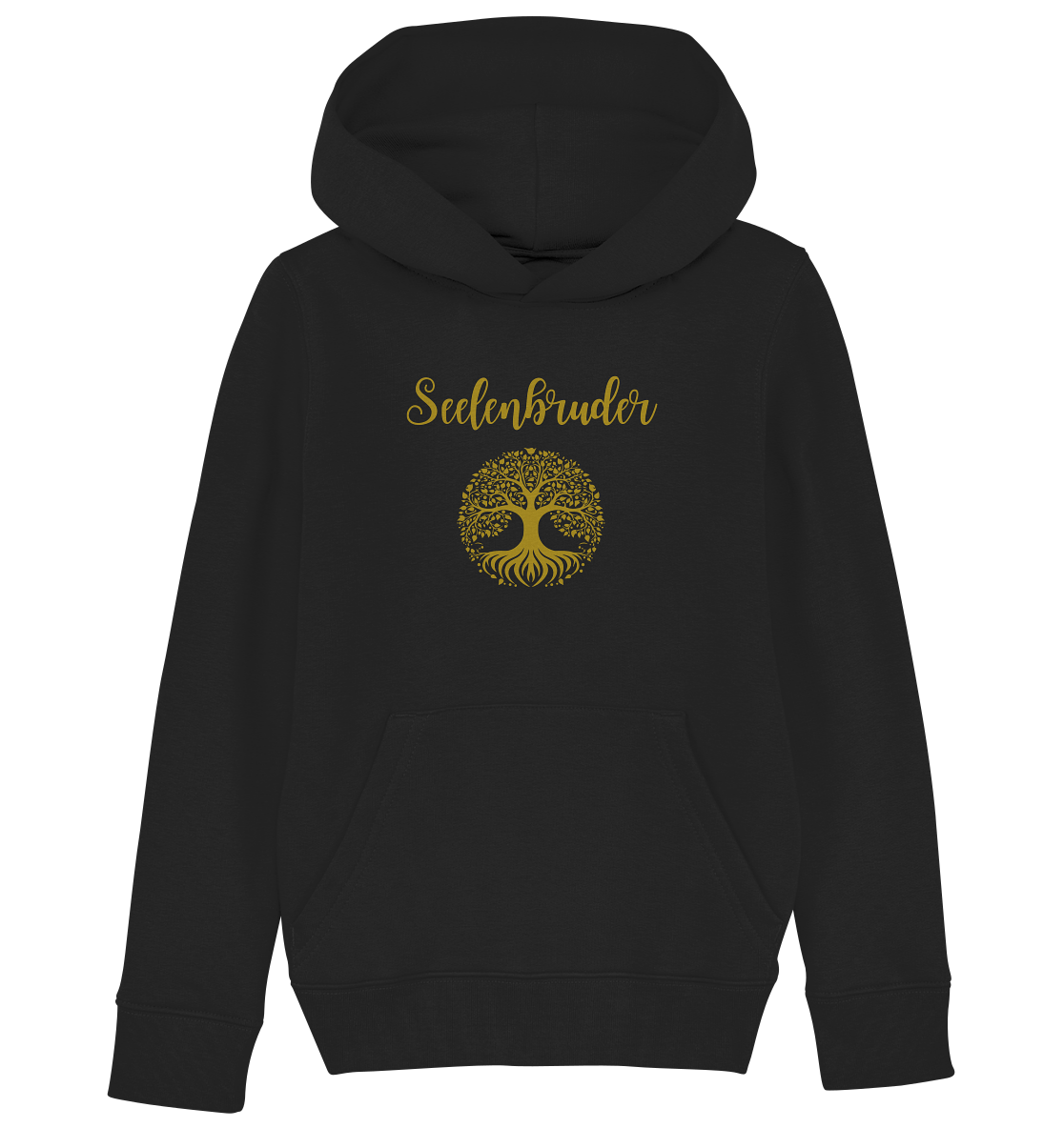 Kinder-Hoodie „Weltenbaum Yggdrasil“ – Lässig & Symbolstark 🌳✨