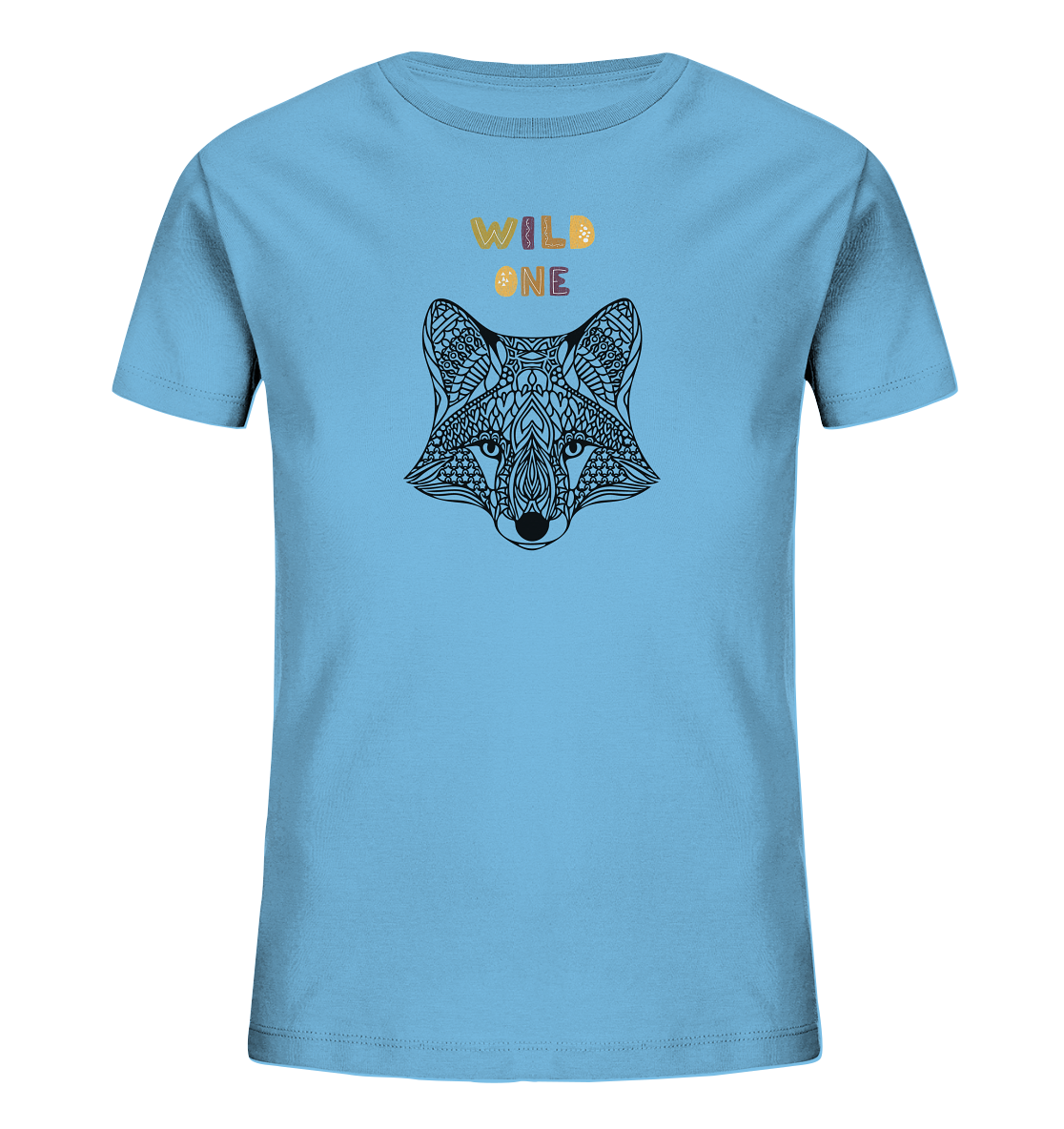 Kinder Bio-Shirt „Wild One – Fuchs“ 🦊✨🌿