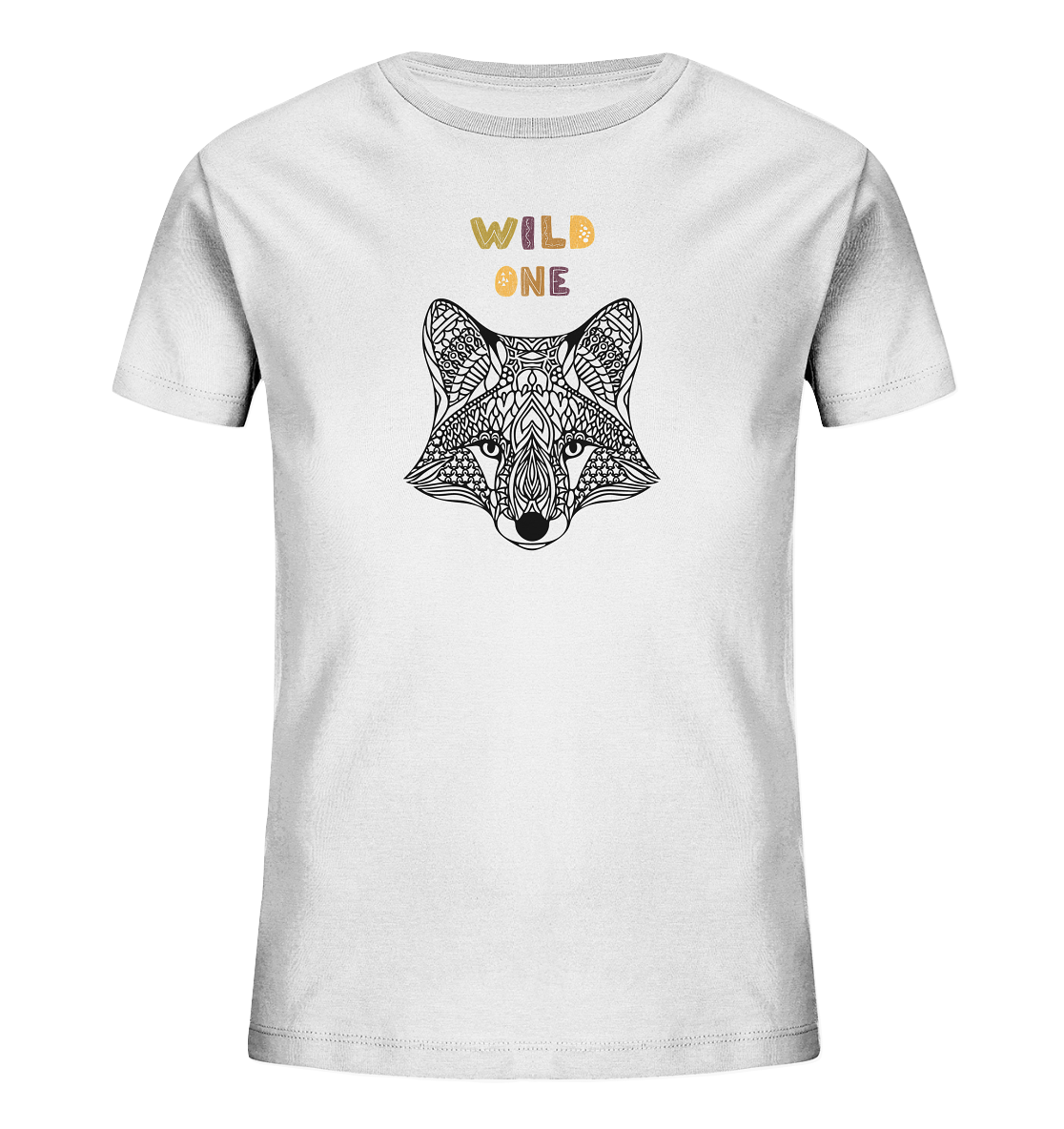 Kinder Bio-Shirt „Wild One – Fuchs“ 🦊✨🌿