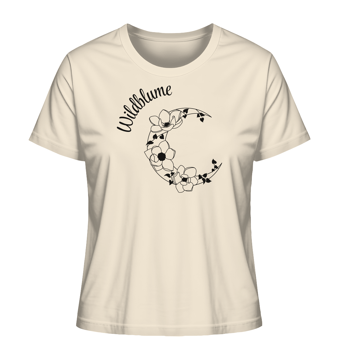 T-Shirt „Wildblume -sei wild und wunderschön“ 🌙🌸✨