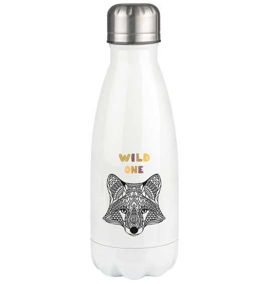 Thermoflasche „Wild One – Fuchs“ für Kinder 🦊✨💛