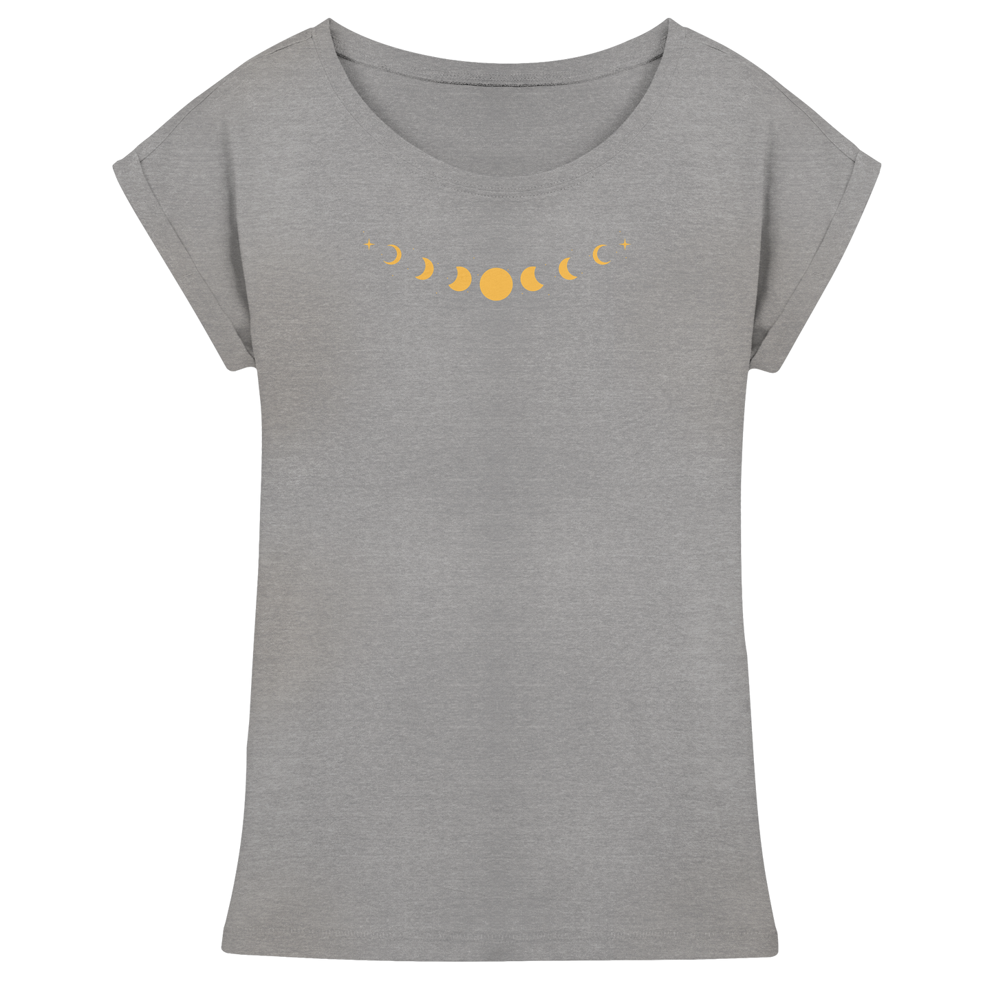 Shirt „Goldene Mondphase“ – Yoga & Alltagsmagie ✨🌙