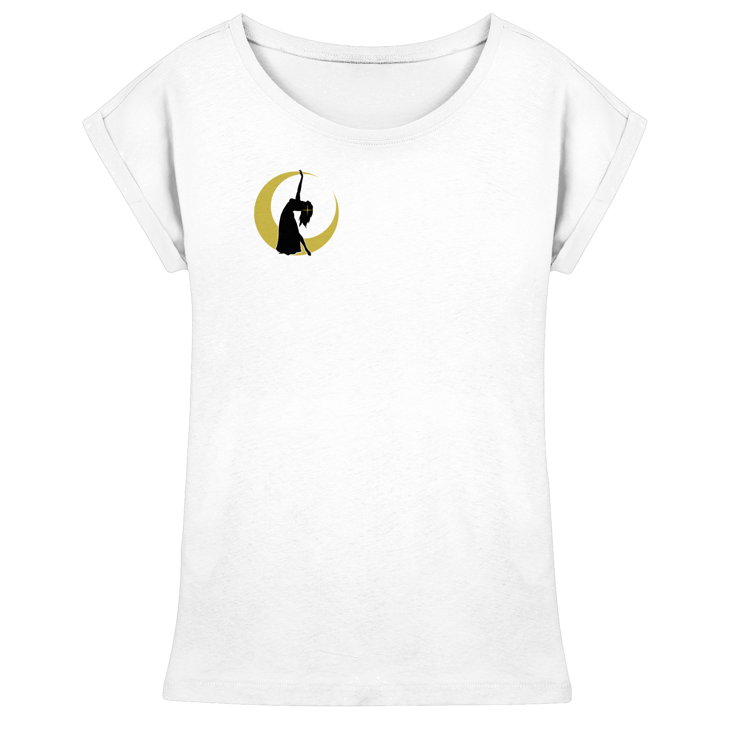 Tanz der Göttin T-Shirt – Goldener Mond Edition ✨🌙💃