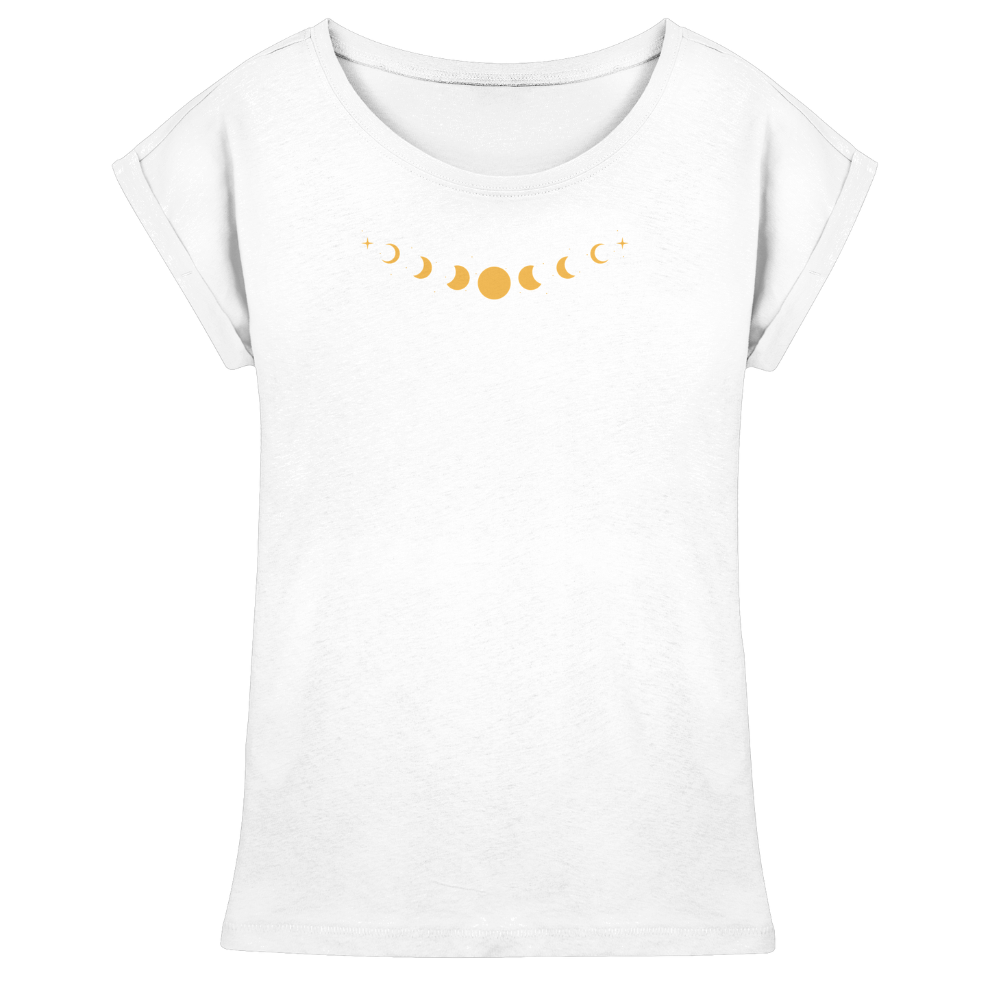 Shirt „Goldene Mondphase“ – Yoga & Alltagsmagie ✨🌙