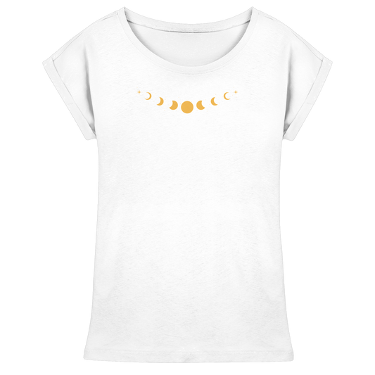 Shirt „Goldene Mondphase“ – Yoga & Alltagsmagie ✨🌙