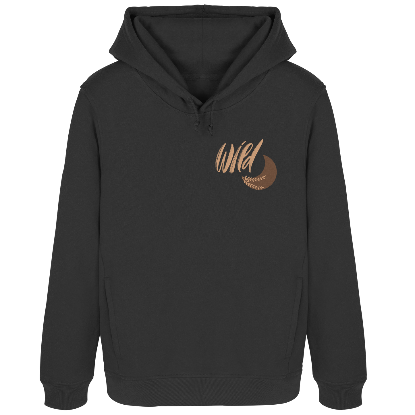 Frauen-Hoodie „Be Wild – Mondmagie“ 🌙✨💛